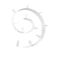 BOOK WORM MT.5,2 Bookcase White