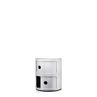 Componibili 2 Cabinet Silver