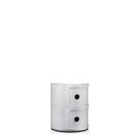 Componibili 2 Cabinet Silver
