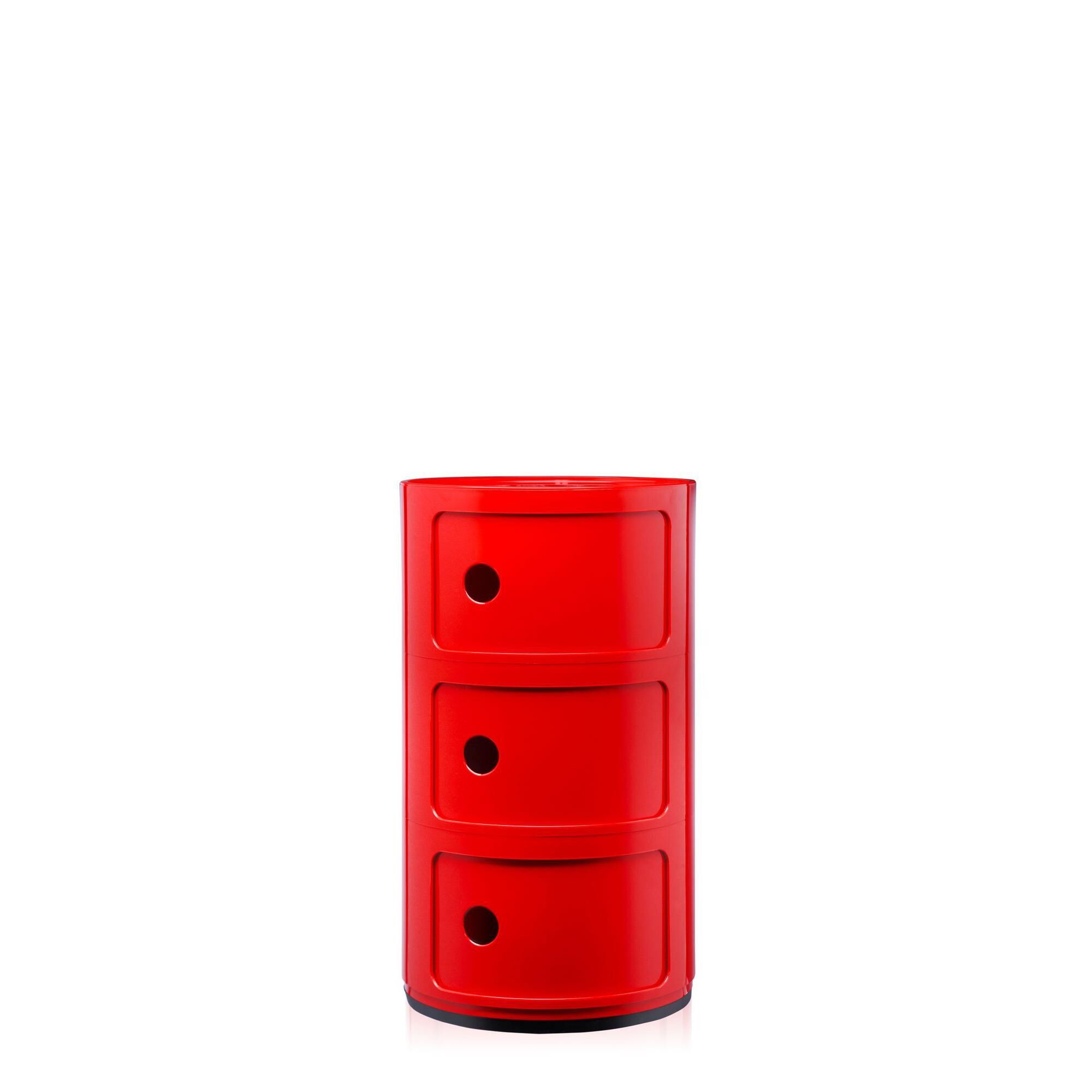 Componibili 3 Schrank Rot