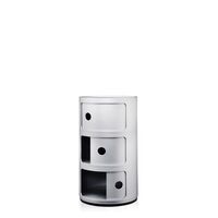 Componibili 3 Cabinet Silver