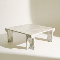 Doric Coffee Table 80x80 cm Stormy Gray
