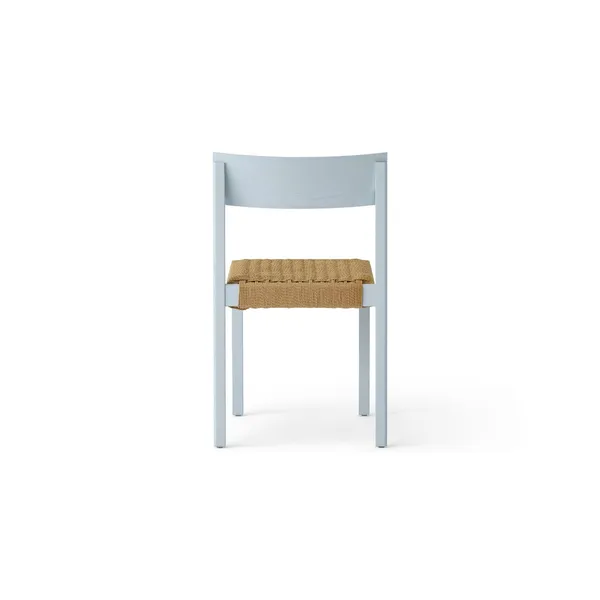 Mauro Dining Chair Linen Blue Oak/Paper Cord
