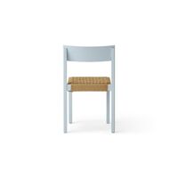 Mauro Dining Chair Linen Blue Oak/Paper Cord