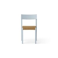 Mauro Dining Chair Linen Blue Oak/Paper Cord