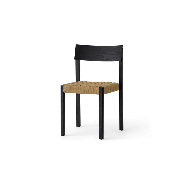 Mauro Dining Chair Black Oak/Paper Cord