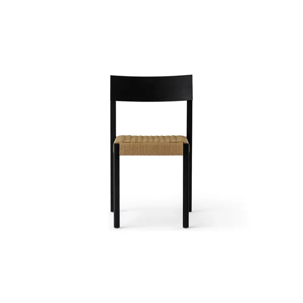 Mauro Dining Chair Black Oak/Paper Cord