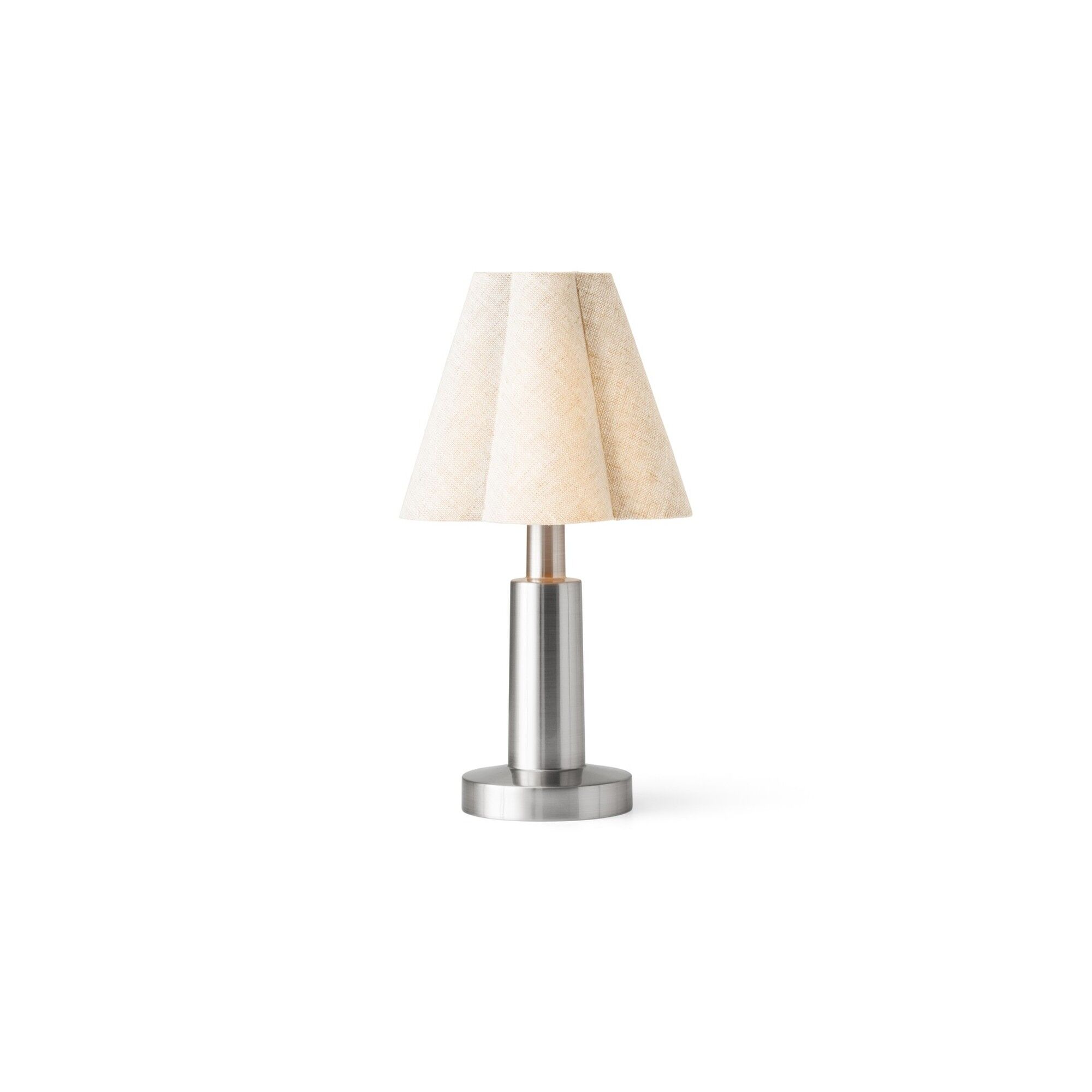 Admiral Bærbar Lampe Krom/Tekstil