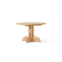 Puffin Dining Table Ø120 Solid Natural Oak