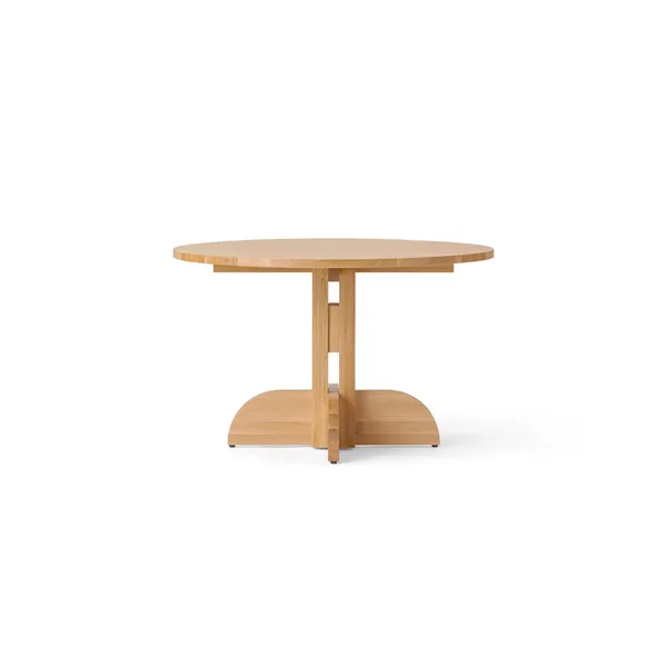 Puffin Dining Table Ø120 Solid Natural Oak