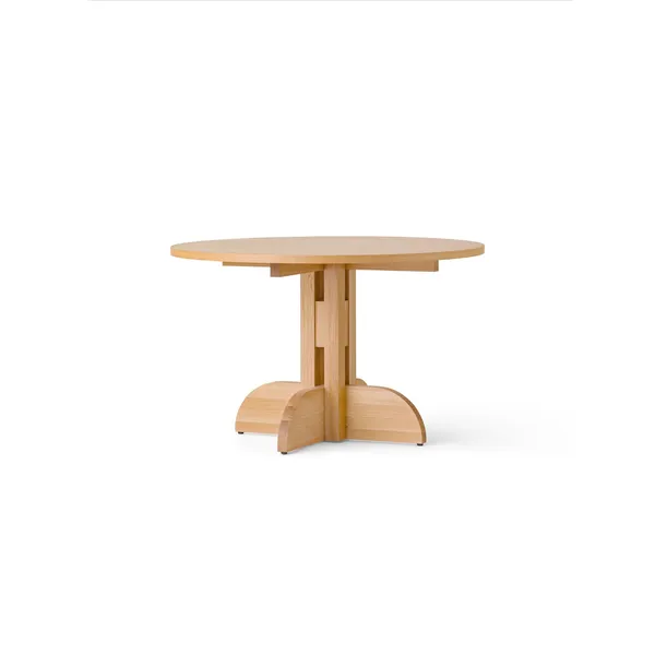 Puffin Dining Table Ø120 Veneer Oak