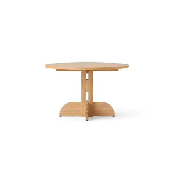 Puffin Dining Table Ø120 Veneer Oak