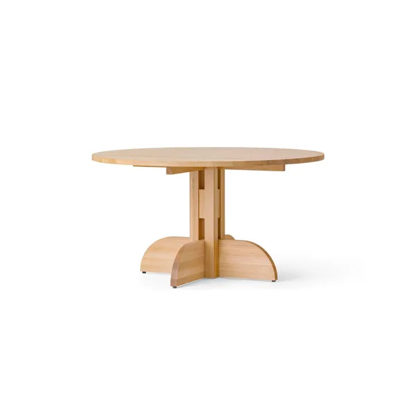 Puffin Dining Table Ø140 Solid Natural Oak