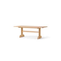 Puffin Dining Table 200x95 Solid Natural Oak