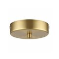 Rosone a soffitto Ø10 ottone