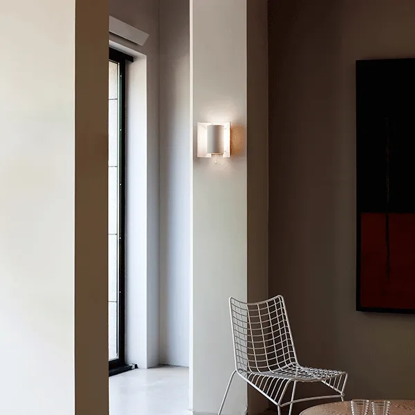 Vlinder Wandlamp Mat Wit
