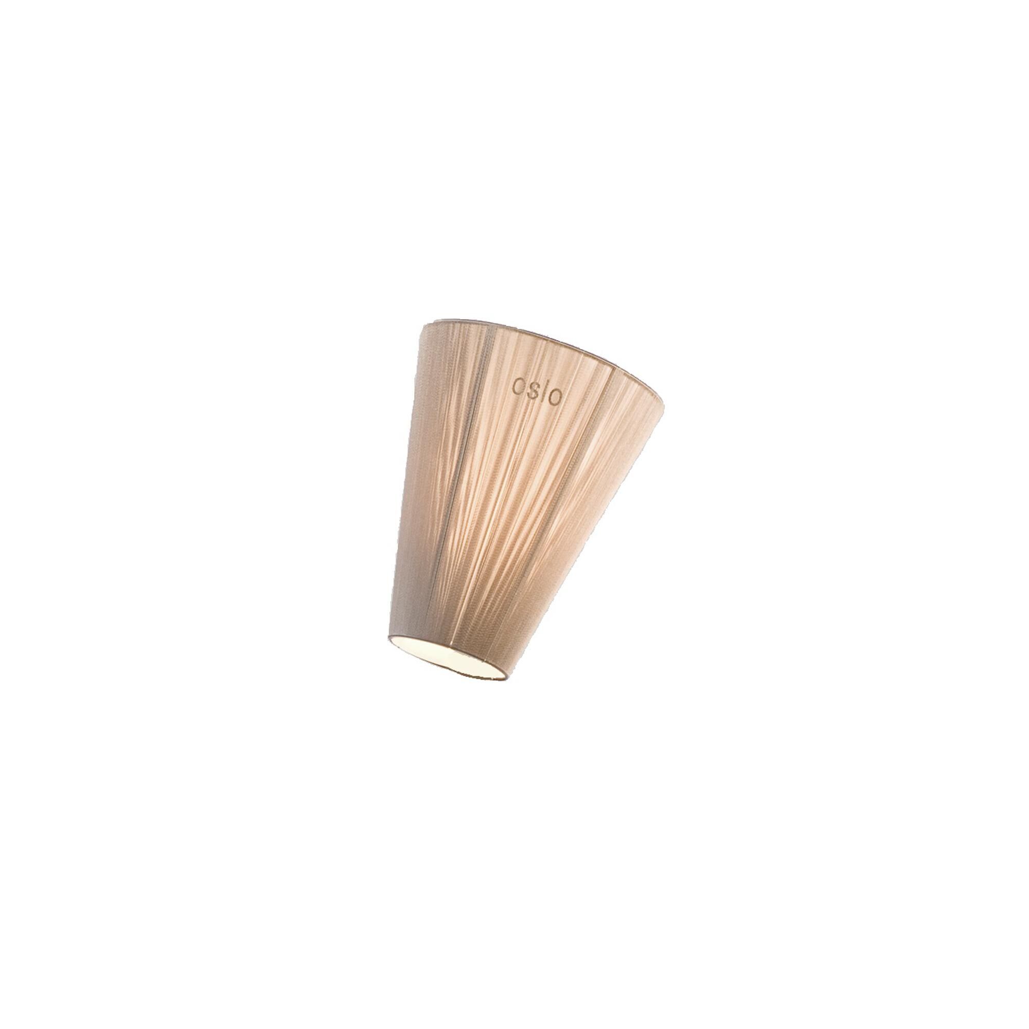 Abat-jour Beige en Bois Du Nord d'Oslo ( Abat-jour Uniquement)