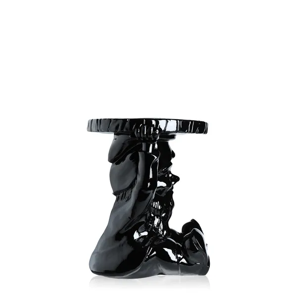 GNOMES ATTLIA Stool Glossy Black