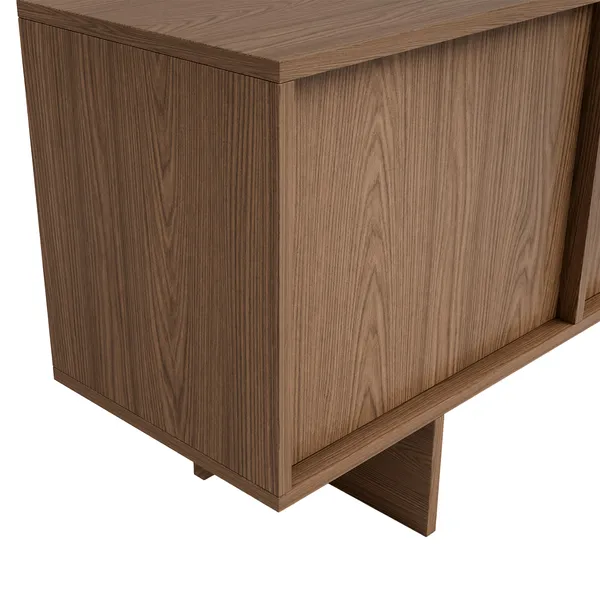 Japandi TV Bench Oak