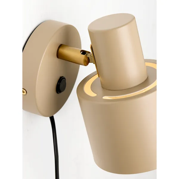 Vogue wandlamp Soft Sand/Antique