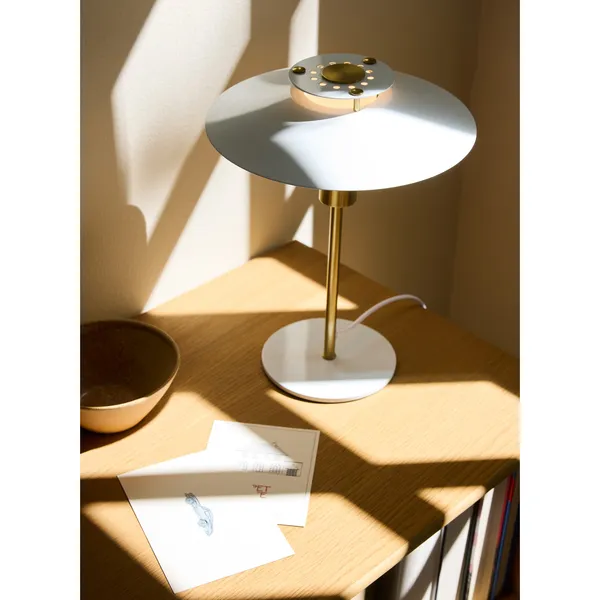 Rivoli bordlampe hvid