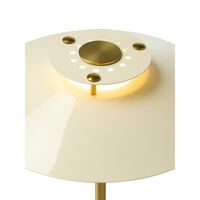 Rivoli bordlampe Cream