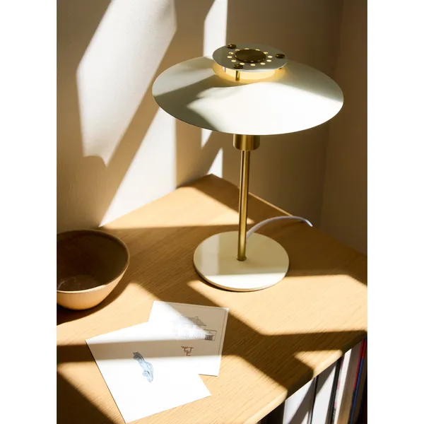 Rivoli bordlampe Cream