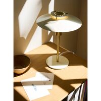 Rivoli bordlampe Cream