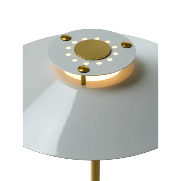 Rivoli bordlampe grå