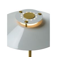 Rivoli bordlampe grå