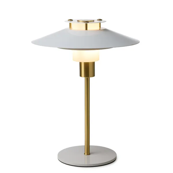 Rivoli bordlampe grå
