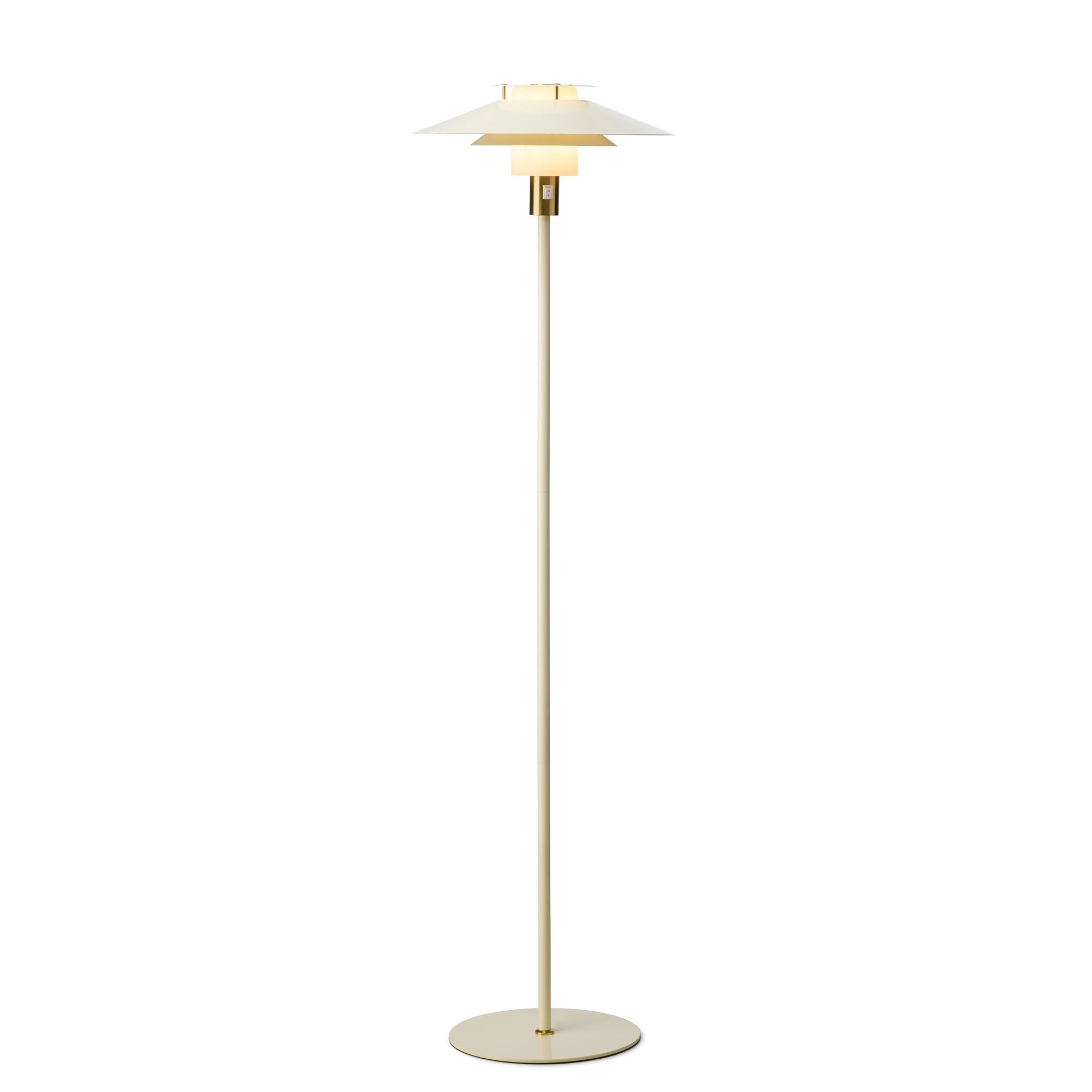 Rivoli gulvlampe krem