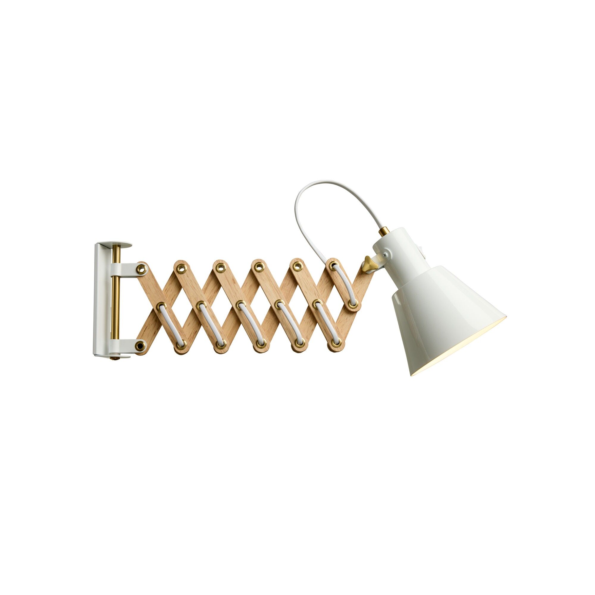 Vintage v&auml;gglampa Mini White