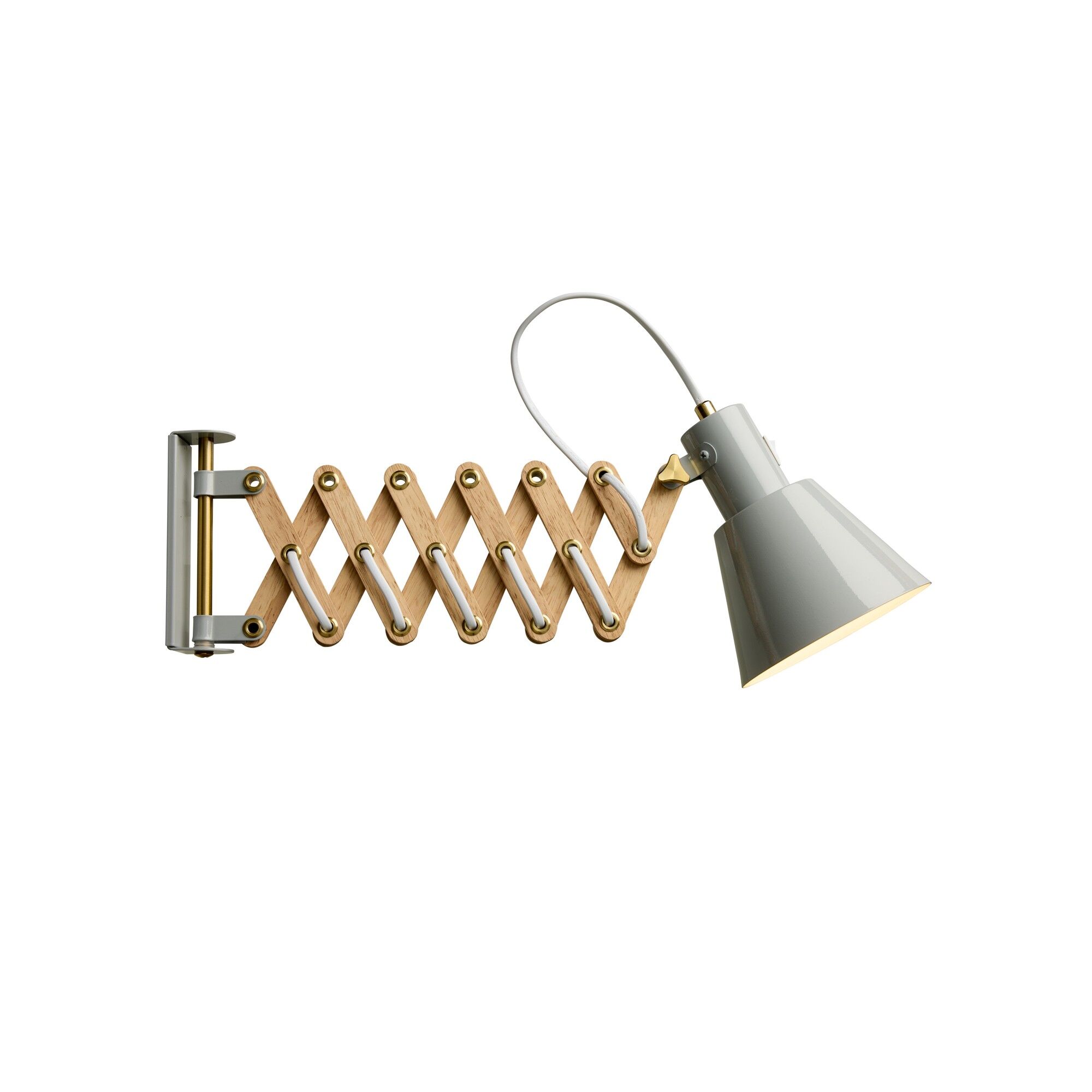 Vintage vegglampe Mini Grey
