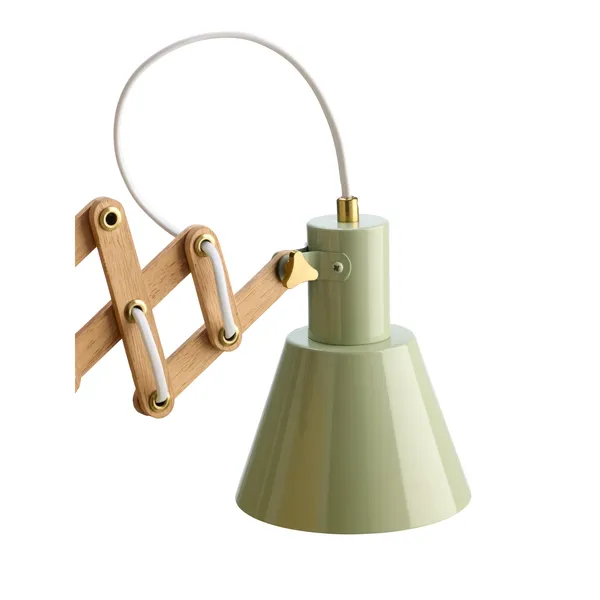 Vintage væglampe Mini Green