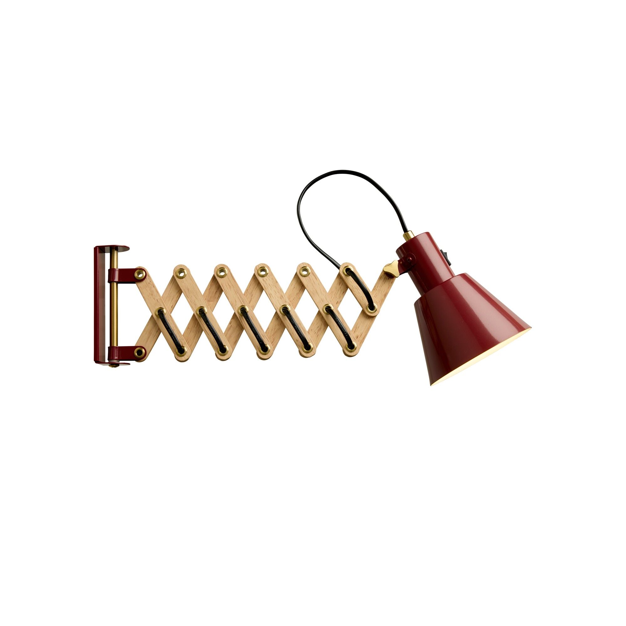 Vintage Wall Lamp Mini Merlot