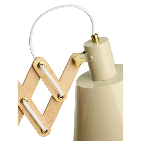 Vintage væglampe Large Cream