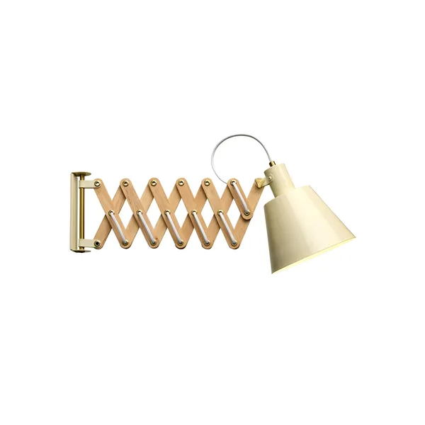 Vintage væglampe Large Cream