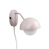Rose Wall Lamp Mat Beige