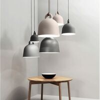 Bell Pendant Large Grey