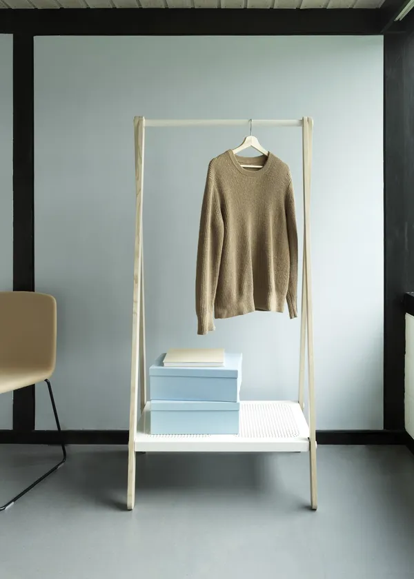 Toj Clothes Rack Small White