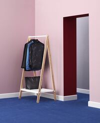 Toj Clothes Rack Small White