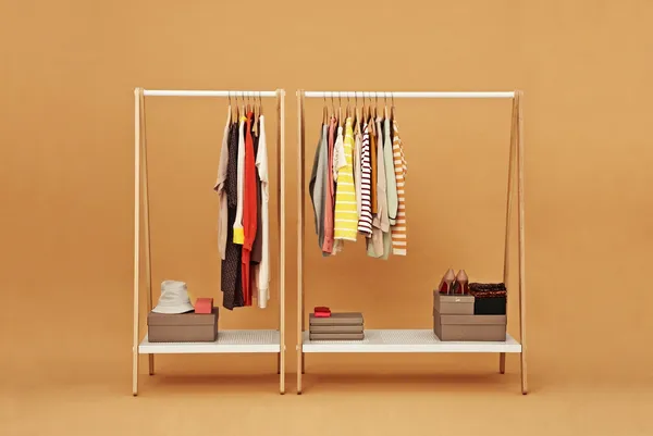 Toj Clothes Rack Large White
