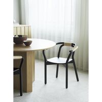Knot Dining Chair Black/ Natural