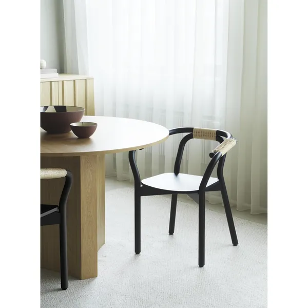 Knot Dining Chair Black