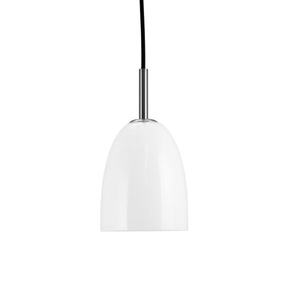 Jazz Pendant Opal/Brushed Steel Ø12