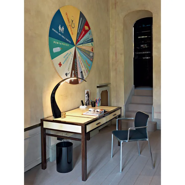 Taj Table Lamp Glossy Black