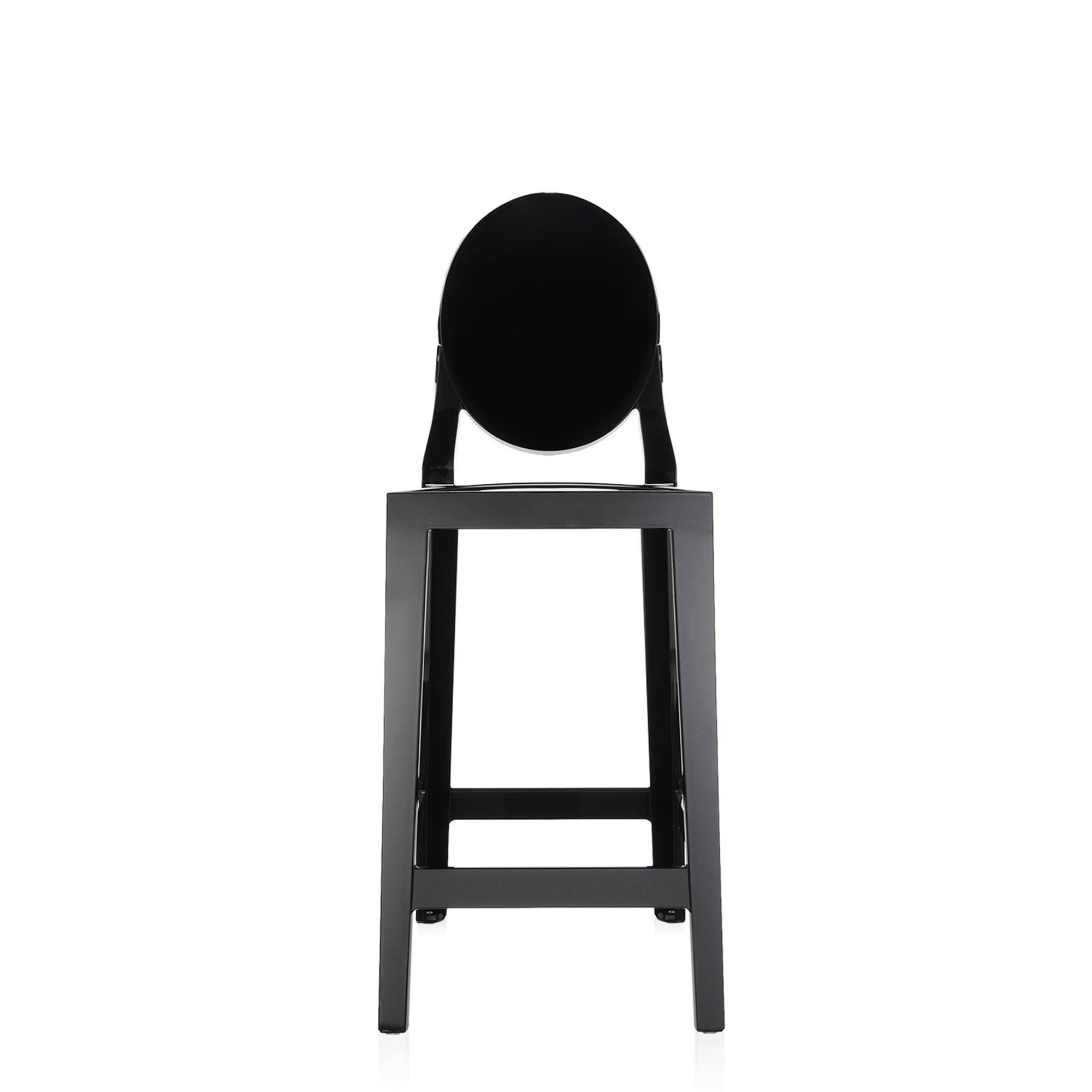 One More Barhocker H65 Schwarz Schwarz