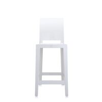 One More Please Barstool H65 Glossy White