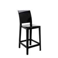 One More Please Barstool H65 Glossy Black